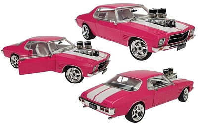 Diecast Model Car 1973 Holden Monaro GTS 350 HQ Old Pinked