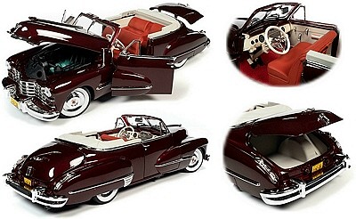 Diecast Model Car 1947 Cadillac SRS 62 Cabriolet Limited Edition